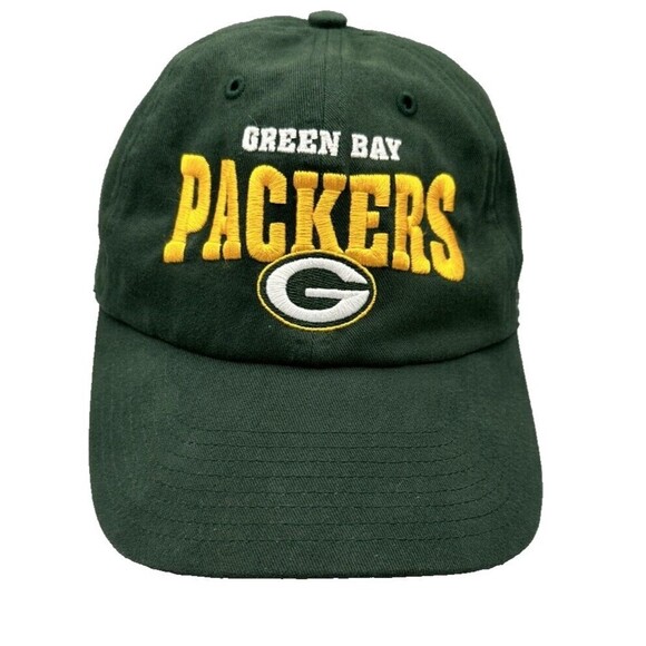 ’47 Other - Green Bay Packers New 47 MVP Center Line Green Strapback Era Hat Cap